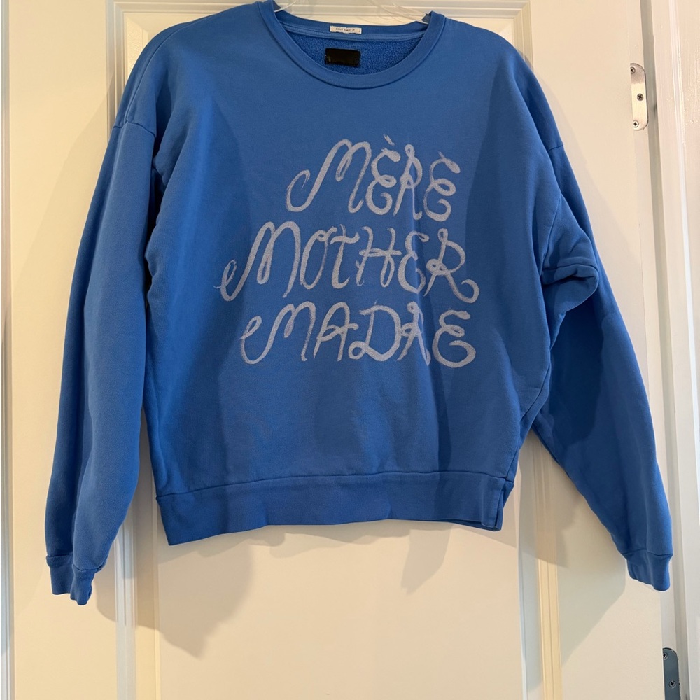 MOTHER Blue Sweatshirt